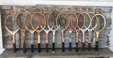 Wood tennis racket for sale  Hoffman Estates