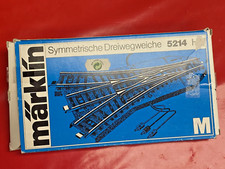 Märklin 5214 dreiwegweiche gebraucht kaufen  Hinte