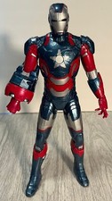Hasbro Iron Man 3 Elect. Boneco Sonic Blasting Iron Patriot 15" baterias incl. comprar usado  Enviando para Brazil