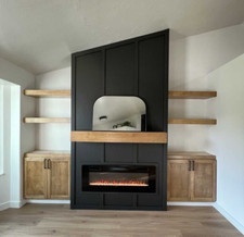 Floating fireplace mantle for sale  Ogden