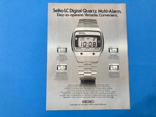 Pubblicità advertising seiko usato  Varese