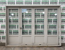 Grey wooden bifolding for sale  LUTON