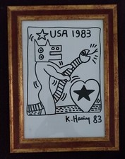 Keith haring 1983 d'occasion  France