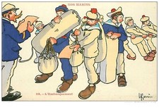 Illustrator. 474.gervese. mari d'occasion  Expédié en Belgium