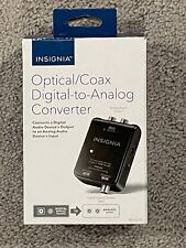 Conversor de entrada digital óptica/coaxial Insignia para saída RCA analógica NS-HZ313 comprar usado  Enviando para Brazil