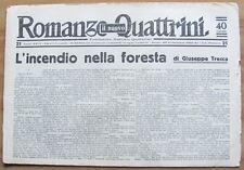 Nuovo romanzo quattrini usato  Roma