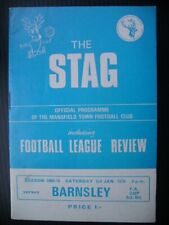 Mansfield town barnsley for sale  CHELTENHAM