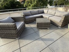 Polyrattan eck lounge gebraucht kaufen  Hannover