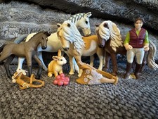 Schleich set pferden gebraucht kaufen  Berlin
