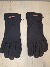 Berghaus black gloves for sale  TORQUAY