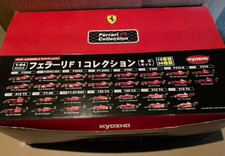Kyosho Ferrari F1 Collection versão 1/64 kit aleatório limitado conjunto de 18 fechado JP, usado comprar usado  Enviando para Brazil