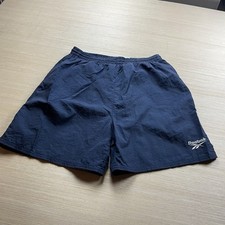 Shorts de náilon vintage Reebok forrado anos 90 M masculino corte alto Sprinter comprar usado  Enviando para Brazil