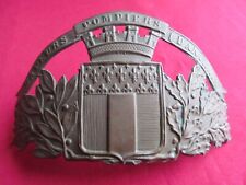 Plaque casque pompier d'occasion  Carentan