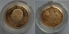 Gold piedfort memorial for sale  WESTON-SUPER-MARE