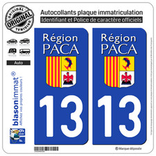 Stickers autocollant plaque d'occasion  Balaruc-les-Bains