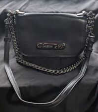 Bolsa de ombro Coach Swagger arma metal duplo TurnLock couro preto  comprar usado  Enviando para Brazil