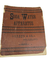 Catalogue and Price List of Soda Water Apparatus Manufactured by Green, 1885 comprar usado  Enviando para Brazil