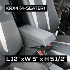 Caixa de apoio de braço Kawasaki KRX4 1000 4 lugares com trava magnética e proteção contra poeira comprar usado  Enviando para Brazil