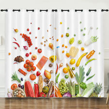 Vegetables fruits curtains for sale  UK