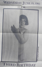 Details Magazine 3rd Anniversary Poster 1985 29" x 23" Vintage Mint comprar usado  Enviando para Brazil