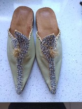Leather holiday shoes for sale  OLDHAM