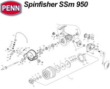 Penn spinfisher 950 gebraucht kaufen  Linsengericht
