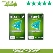 Nicorette 2mg nicotine for sale  LONDON