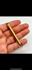 Brass toothpick keyring for sale  HERTFORD