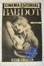 Brigitte bardot affiche d'occasion  Vieillevigne