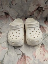 Crocs kids white for sale  FALKIRK