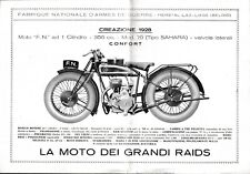 Depliant Moto F.N. Herstal - Mod. Sahara 350 e 500 cc. e Bicicletta "Chainless" comprar usado  Enviando para Brazil