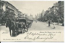 Cpa anvers avenue d'occasion  Rioz