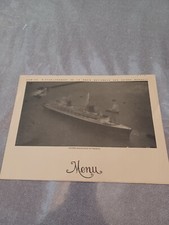 Rare menu paquebot d'occasion  Le Havre-