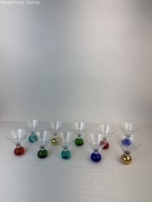 Conjunto de 11 copos Martini estilo bolha multicoloridos estilo Memphis comprar usado  Enviando para Brazil
