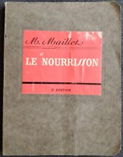 Nourrisson marcel maillet d'occasion  Sète