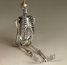 Pingente de estátua de caveira esculpida à mão prata maciça S925 Netsuke presente netsuke 24g comprar usado Pingente de estátua de caveira esculpida à mão prata maciça S925 Netsuke presente netsuke 24g comprar usado  Enviando para Brazil