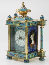 Cloisonné tischuhr asiatische gebraucht kaufen  Babenhausen