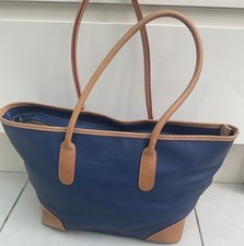 Borse pelle blue for sale  CHELTENHAM
