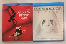 American Horror Story Complete 1st, 2nd Season 1 W/Slipcover & 2 Asylum Blu-ray  comprar usado  Enviando para Brazil