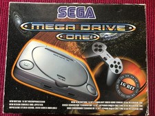 Famiclone Sega Mega Drive One embutido mega key 16 bits conjunto completo RARO + jogo MK3, usado comprar usado  Enviando para Brazil