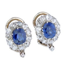 Hrclips saphire altschliff gebraucht kaufen Hrclips saphire altschliff gebraucht kaufen  Münster