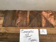 Corrugated sheet copper for sale  Lake City