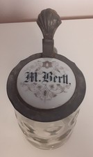 Alter bierkrug glaskrug gebraucht kaufen  Deutschland