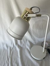 Usado, Luminária de mesa branca ajustável de metal por luminária portátil comprar usado  Enviando para Brazil