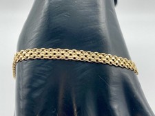 bracciale uomo maglia piatta usato  Messina