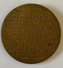 Medaglia ventennio bronzo usato  Torrita Tiberina