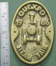 Brass rally plaque for sale  DORCHESTER