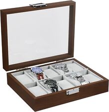 Wooden watch box for sale  HOCKLEY