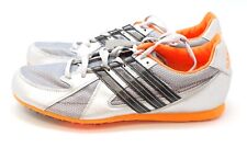 Usado, ADIDAS TITAN LD PRATA PRETO E LARANJA NEON KEY SPIKES Sapato de Pista Masculino Tamanho 10 D comprar usado  Enviando para Brazil
