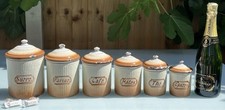 vintage enamel storage tin for sale  NOTTINGHAM